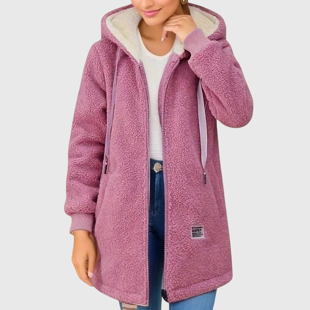 Glistra™ - Damska kurtka z teddyfleece – Wygodna i Stylowa