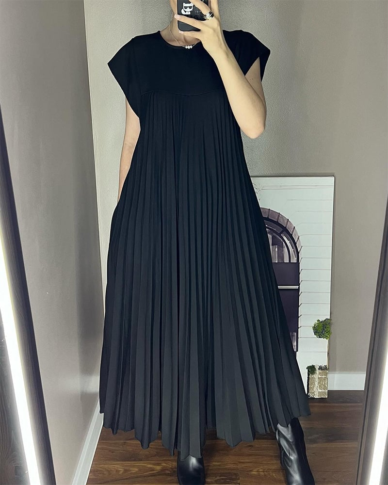Grazia | Elegancka Sukienka Faldowana Bez Wysiłku