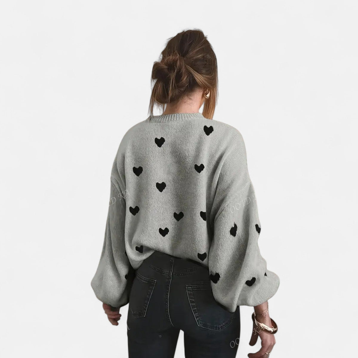 Sweter Wełniany Isla Hearts