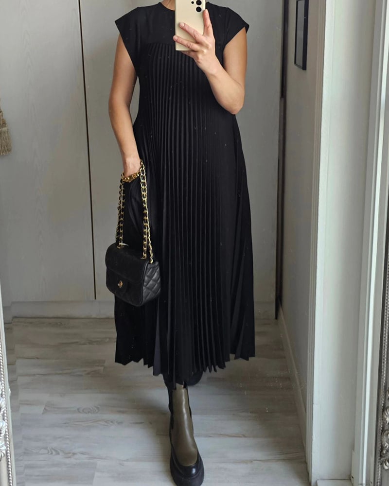 Grazia | Elegancka Sukienka Faldowana Bez Wysiłku