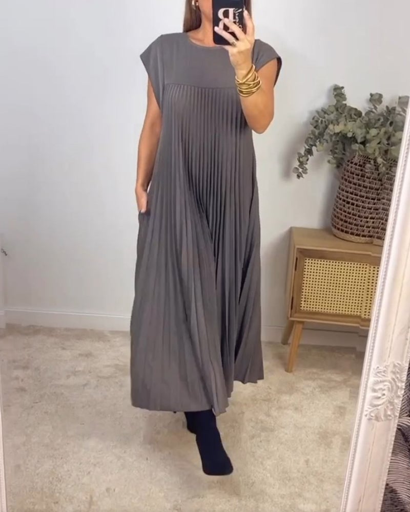 Grazia | Elegancka Sukienka Faldowana Bez Wysiłku
