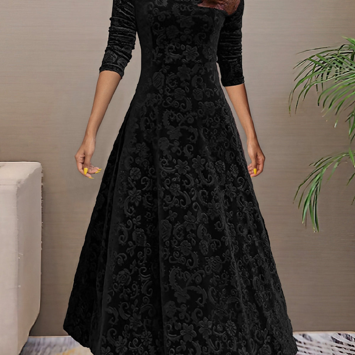 Denise | Sukienka Velvet Elegance