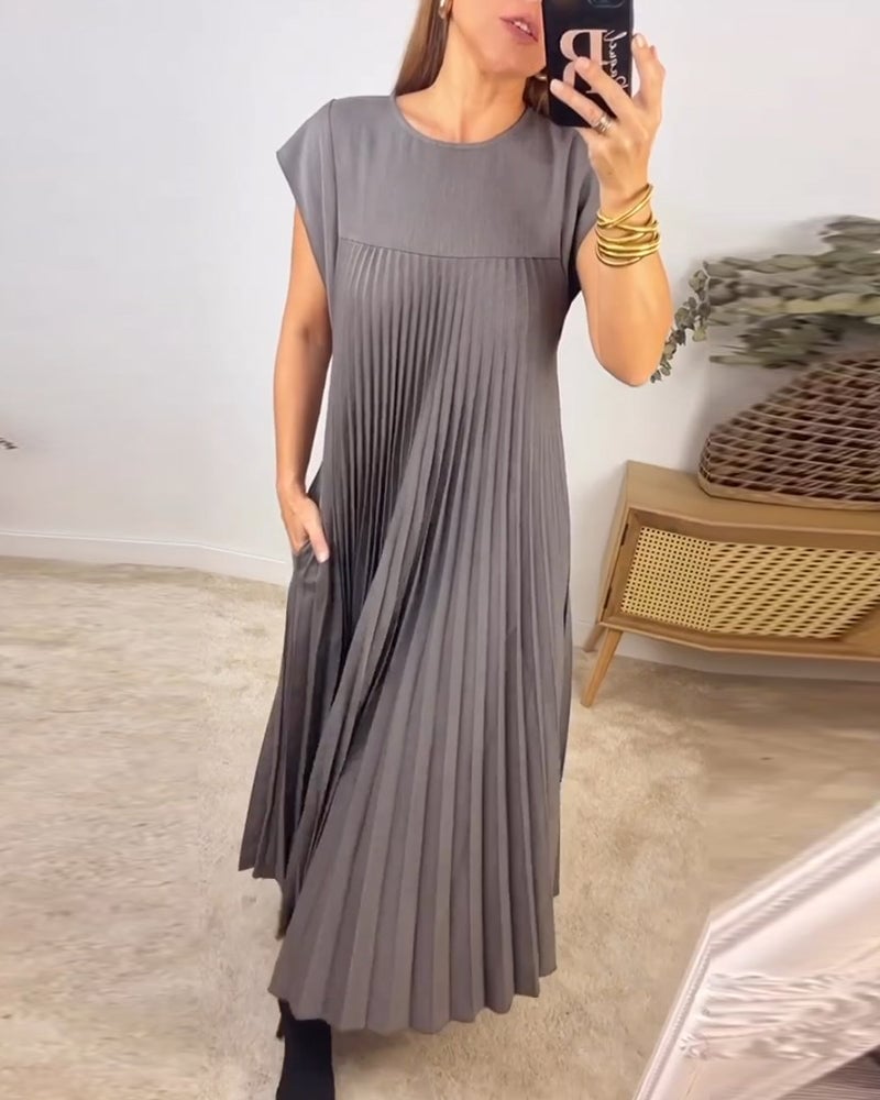 Grazia | Elegancka Sukienka Faldowana Bez Wysiłku