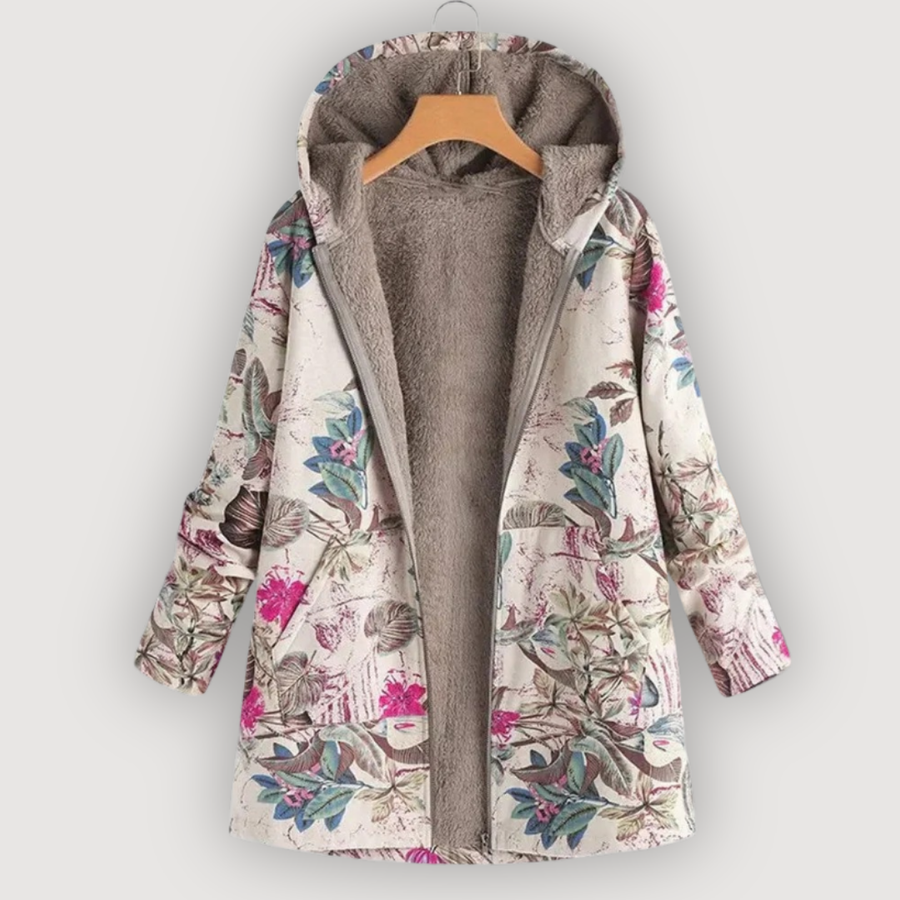 ALYSSA – GEMÜTLICHER BLUMENMANTEL