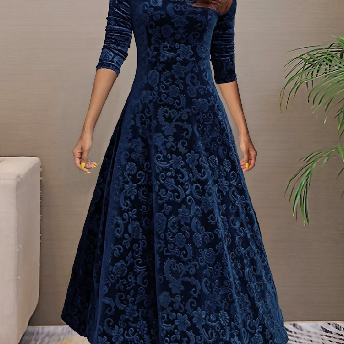 Denise | Sukienka Velvet Elegance