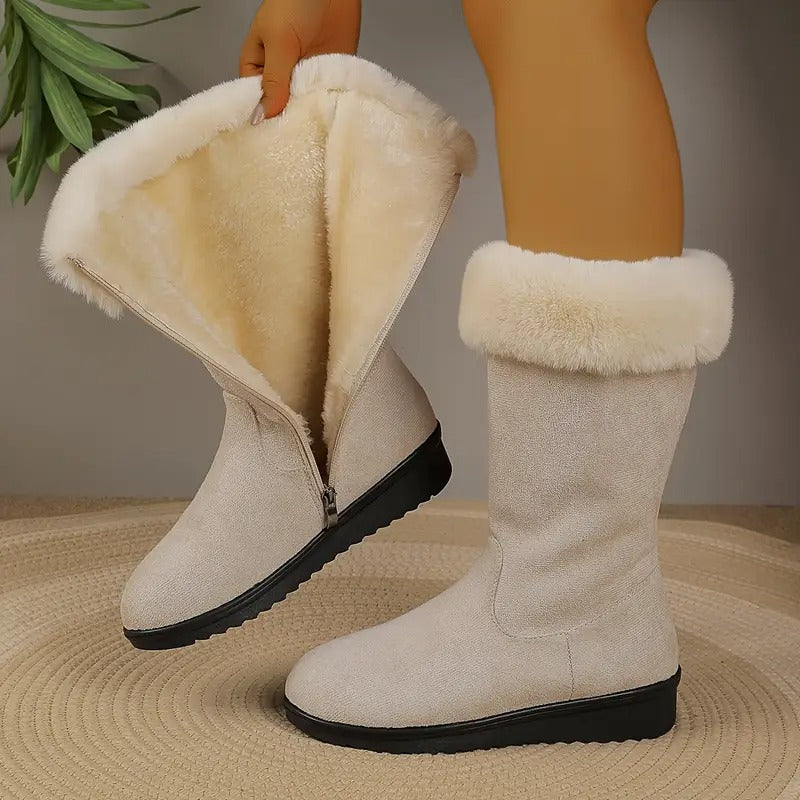 ZENYA – CIEPŁE DAMSKIE BUTY NA WYSOKIM OBCASIE