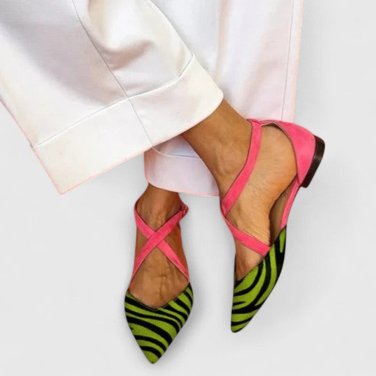 Celina™ | Eleganckie Baleriny na Pasek