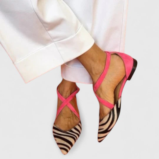 Celina™ | Eleganckie Baleriny na Pasek