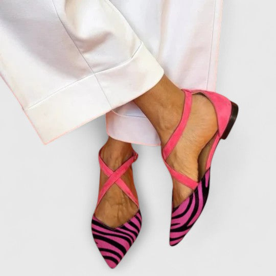 Celina™ | Eleganckie Baleriny na Pasek