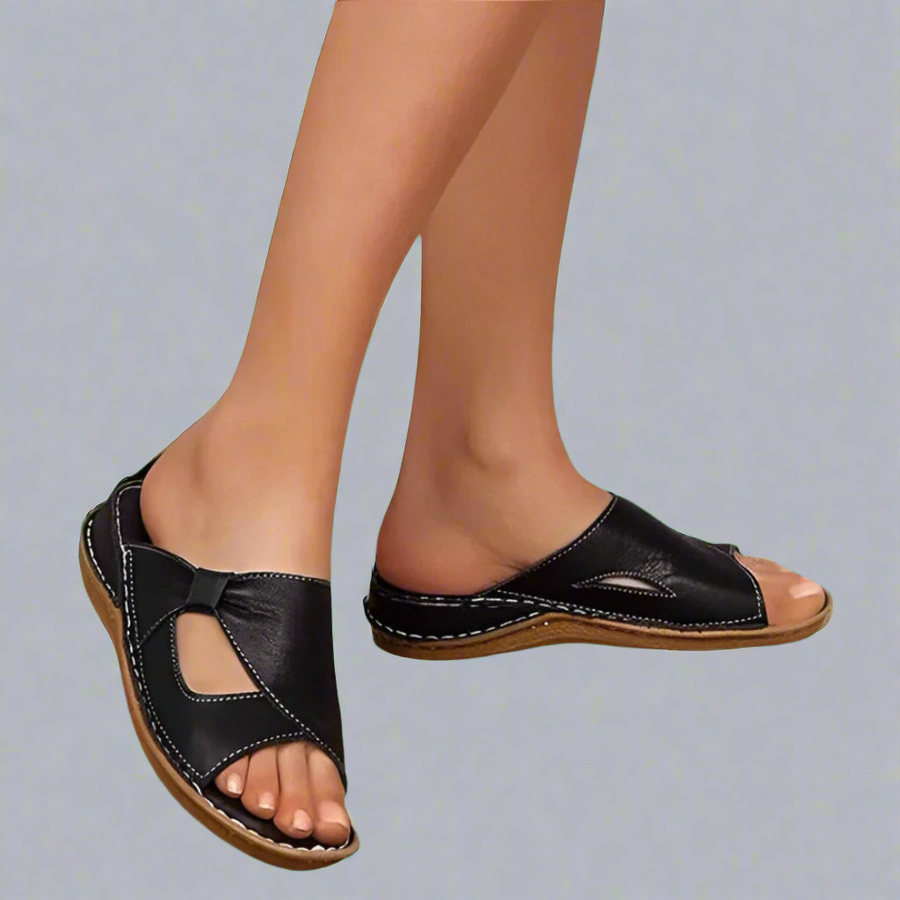 YVONNE | ORTHOPÄDISCHE SANDALEN AUS HOCHWERTIGEM LEDER