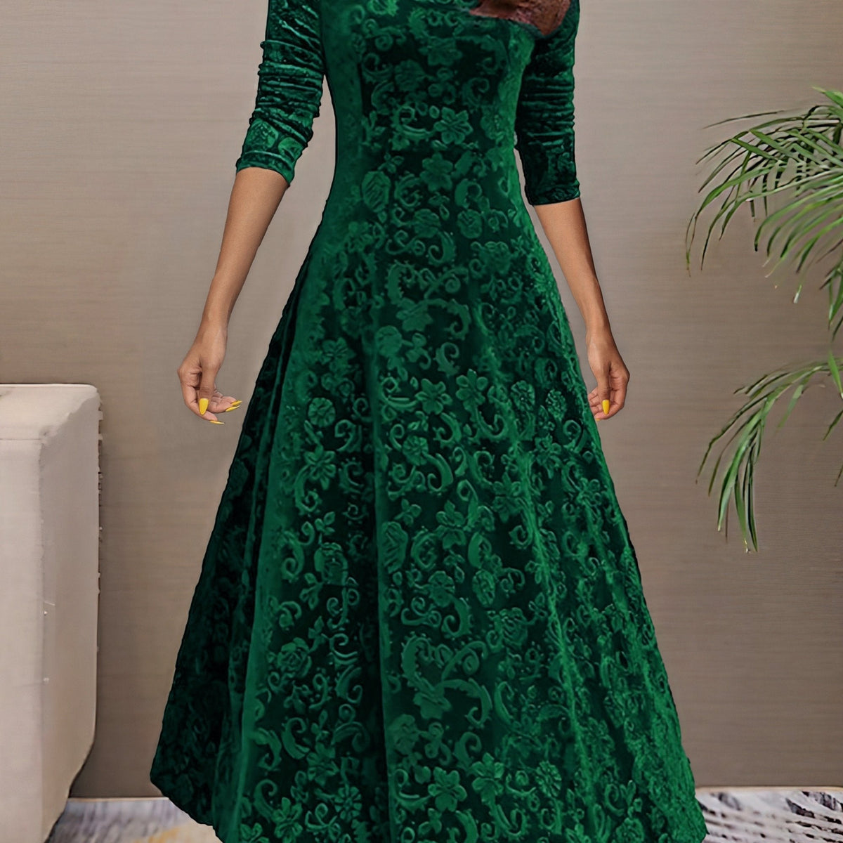 Denise | Sukienka Velvet Elegance