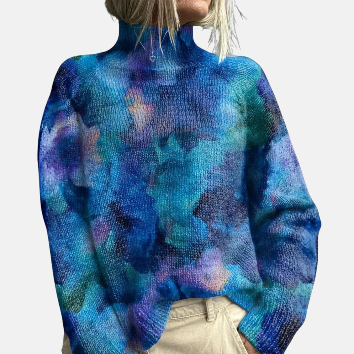 Aimelie | Elegancki Sweter z Golfem