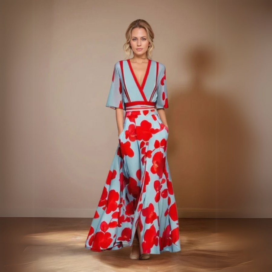 ISABELLA | ELEGANTES BLUMENKLEID