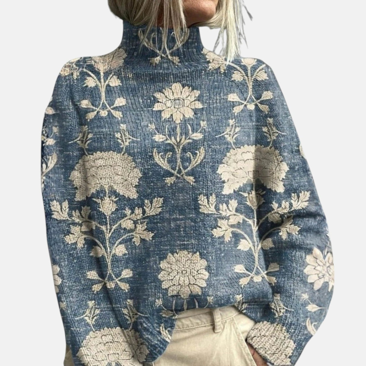 Aimelie | Elegancki Sweter z Golfem