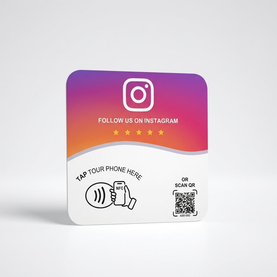 Instagram Review Card Liggend