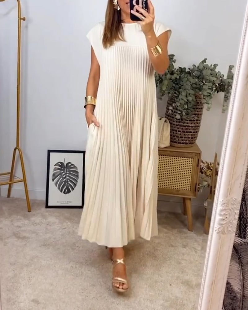 Grazia | Elegancka Sukienka Faldowana Bez Wysiłku