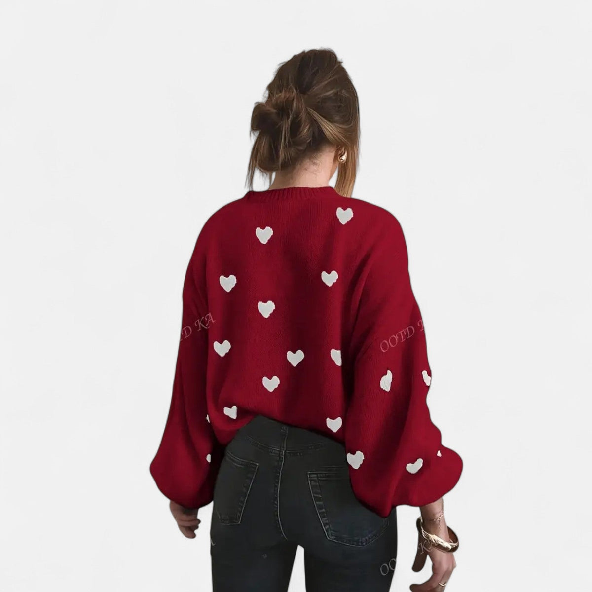 Sweter Wełniany Isla Hearts