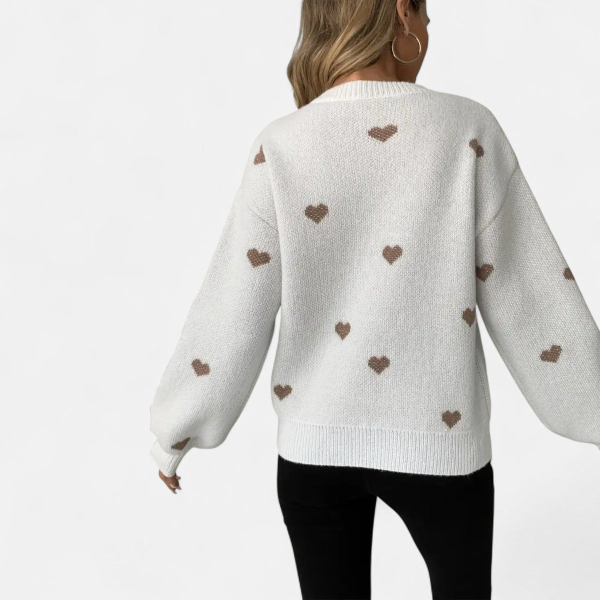 Sweter Wełniany Isla Hearts