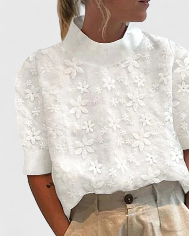 Sonelita | Bluse mit Rollkragen