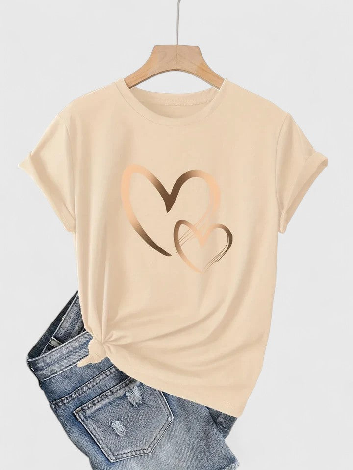 Ivanelle | Bequemes T-Shirt mit kurzen Ärmeln