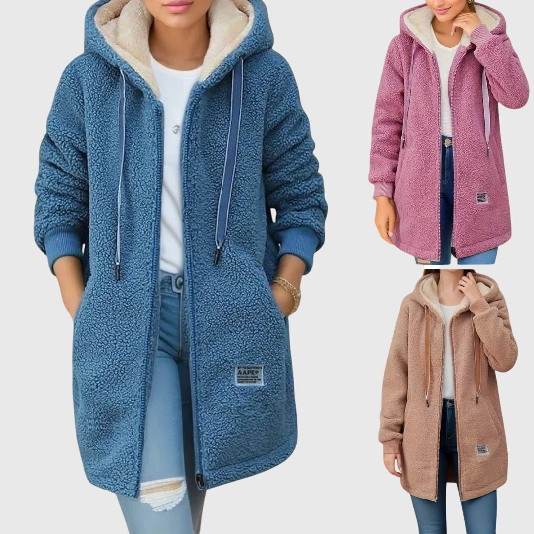 Glistra™ - Damska kurtka z teddyfleece – Wygodna i Stylowa