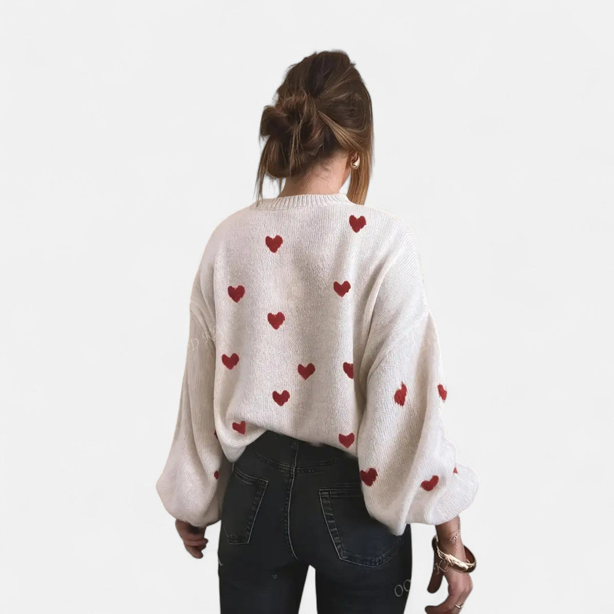 Sweter Wełniany Isla Hearts