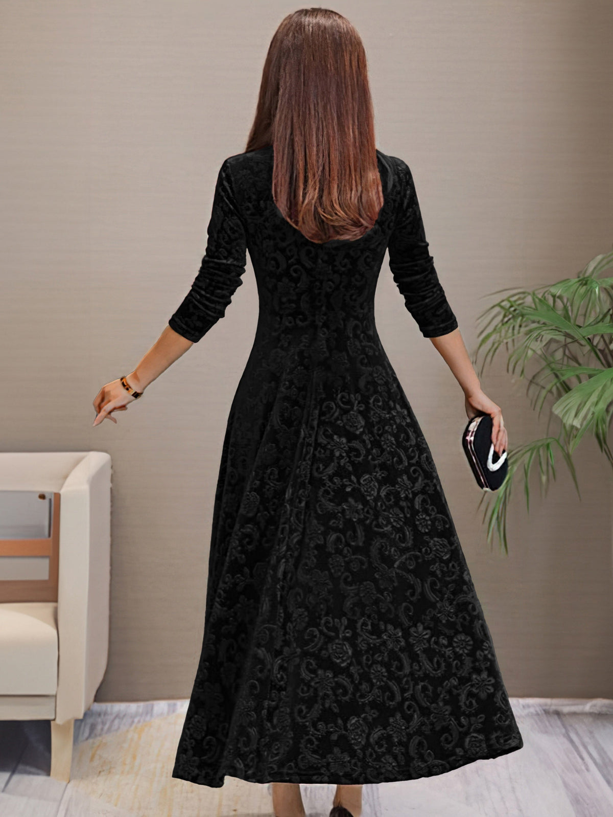 Denise | Sukienka Velvet Elegance