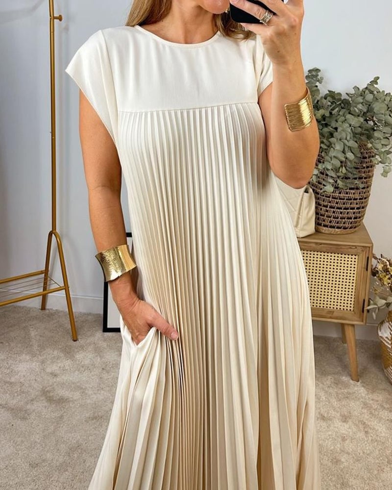 Grazia | Elegancka Sukienka Faldowana Bez Wysiłku