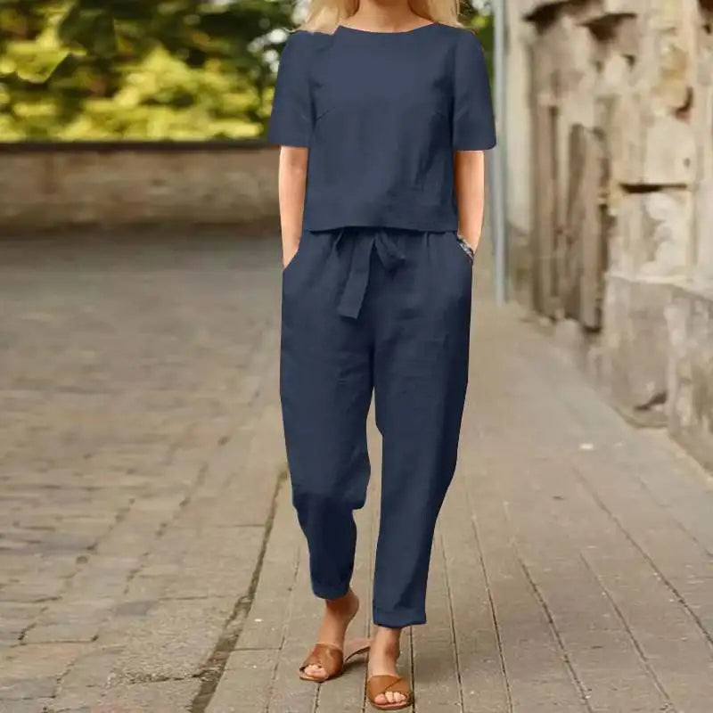 Charm™ - Elegancki Zestaw Dwuczęściowy do Relaksu