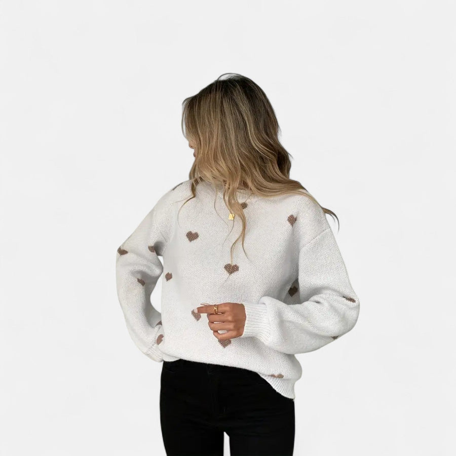 Sweter Wełniany Isla Hearts