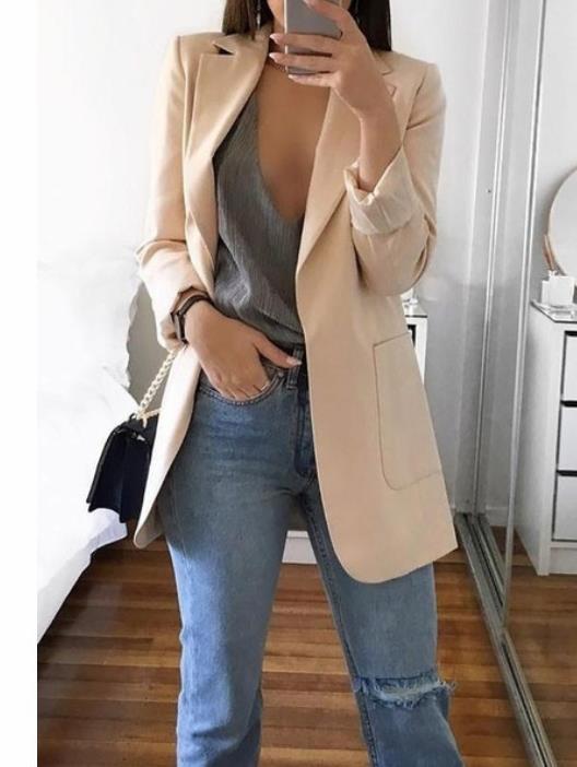 Elin™ – Ponadczasowa Marynarka z Eleganckim Krojem i Komfortem