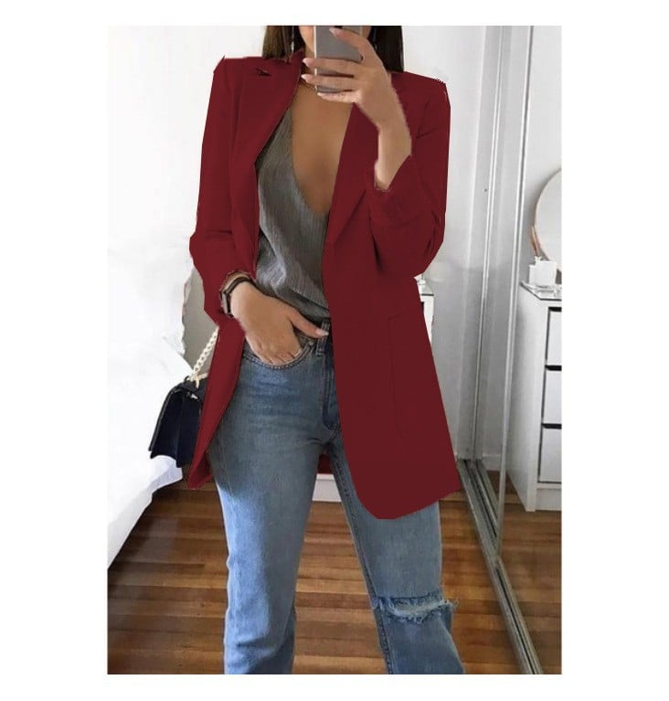 Elin™ – Ponadczasowa Marynarka z Eleganckim Krojem i Komfortem