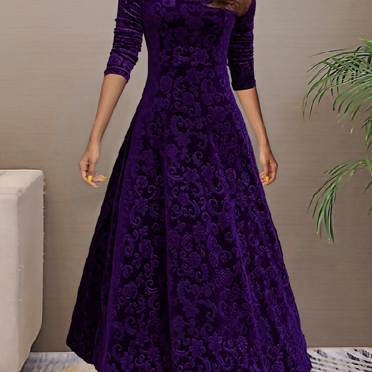 Denise | Sukienka Velvet Elegance