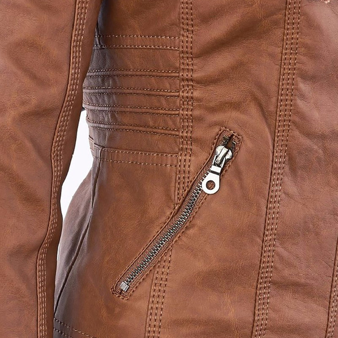 Karen™ | Robust and Elegant Leather Jacket