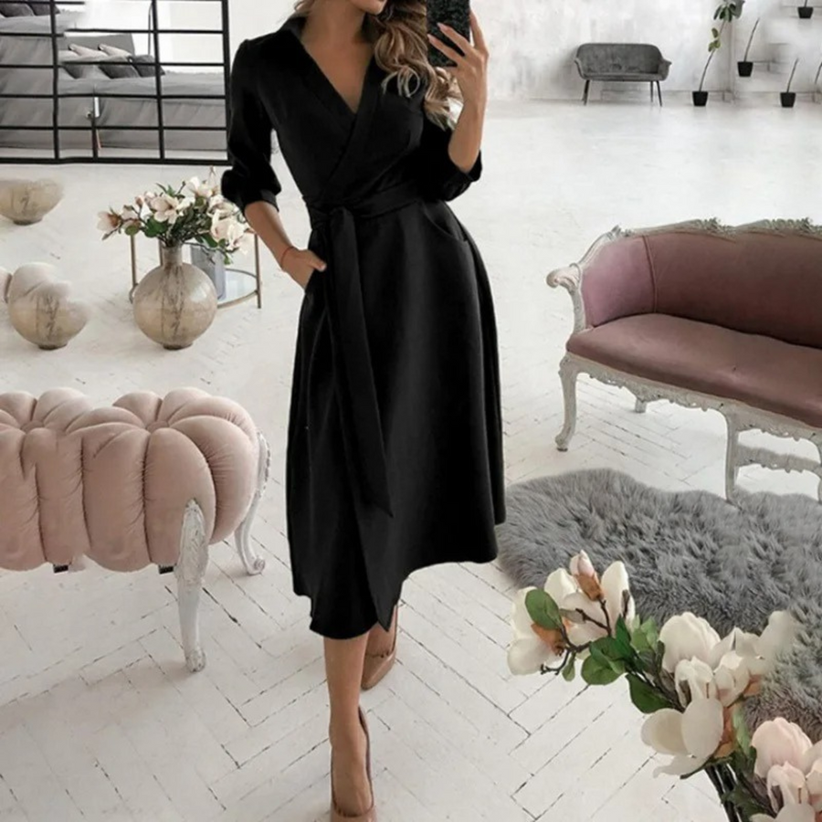 Noëlle™ | Stylowa Sukienka Bluzkowa