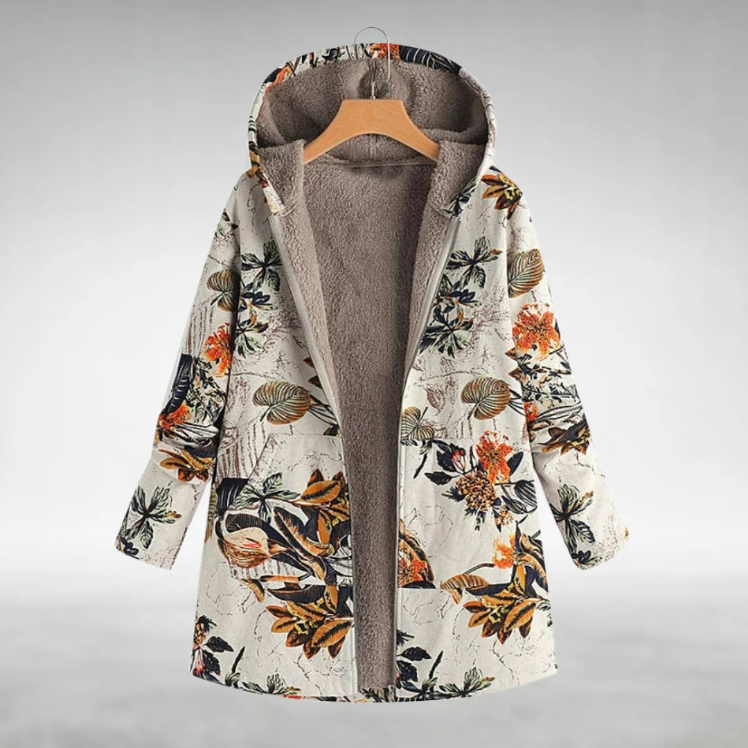 Fleural™ - Stylowa Kwiatowa Fleecejacka