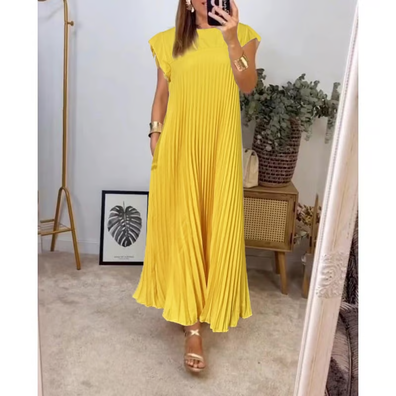 Grazia | Elegancka Sukienka Faldowana Bez Wysiłku