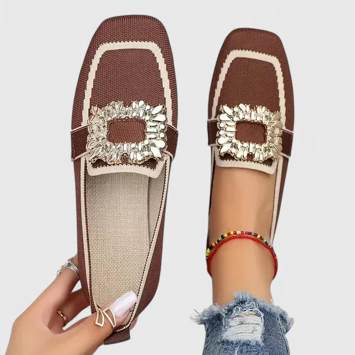 Elara™ | Eleganckie Ortopedyczne Mokasyny
