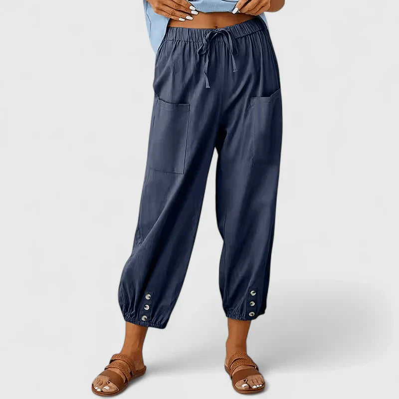 Jolie | Raffinierte Hose mit weitem Bein