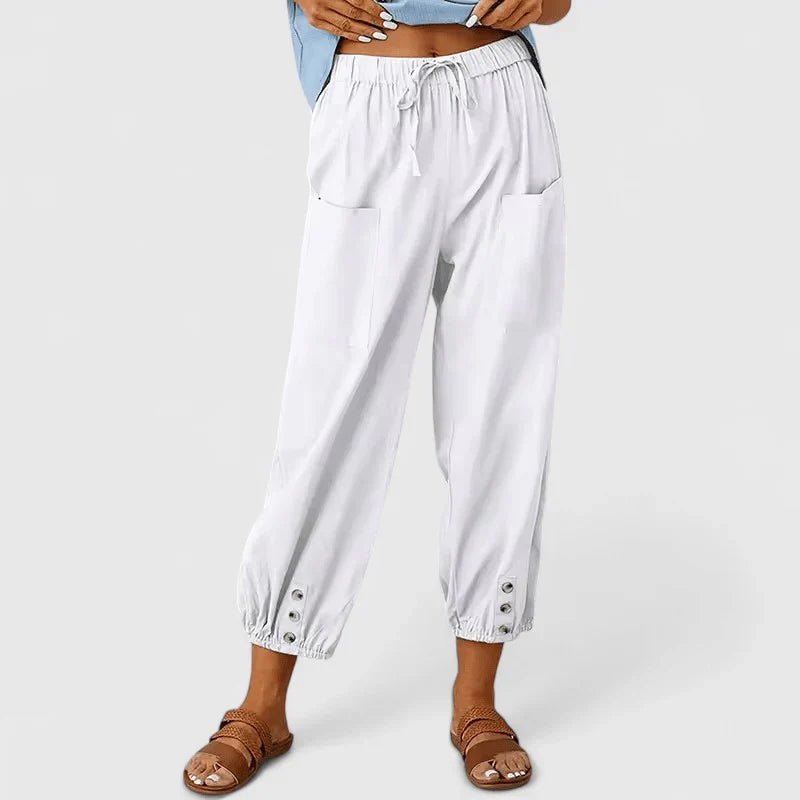 Jolie | Raffinierte Hose mit weitem Bein