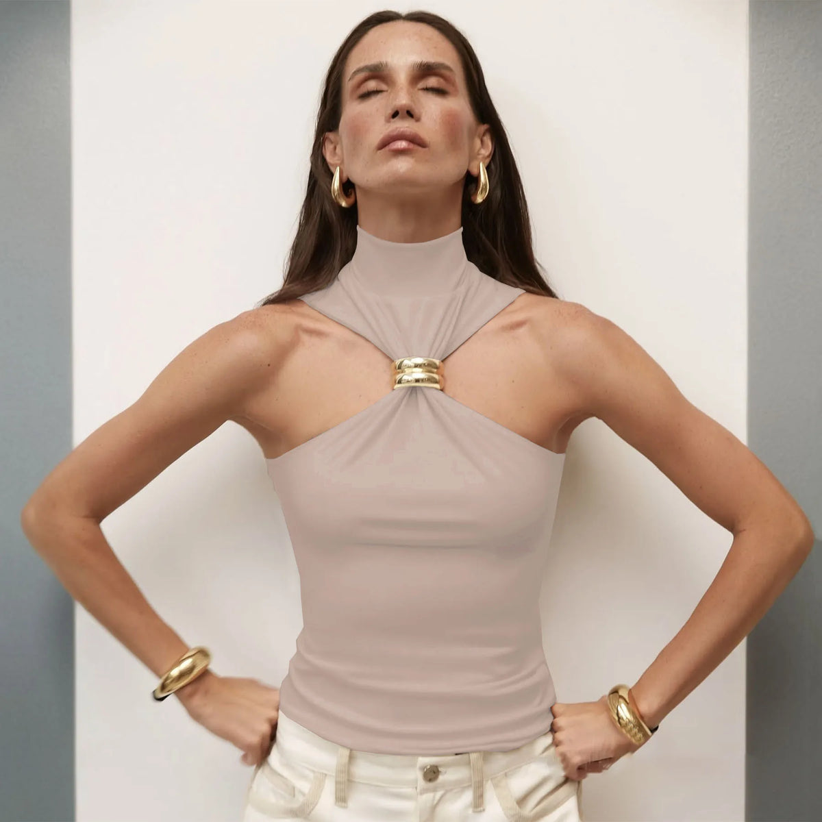 Kynava - Elegante Haltertop