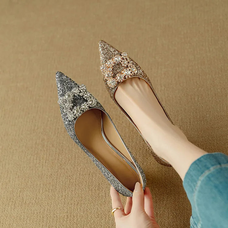 Gloria Glitter Pumps