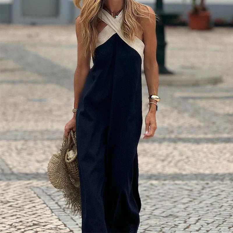 Marley | Kleid mit gekreuzten Trägern