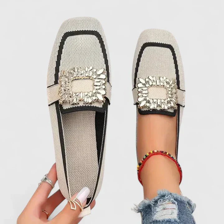 Elara™ | Eleganckie Ortopedyczne Mokasyny