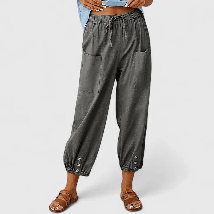 Jolie | Raffinierte Hose mit weitem Bein