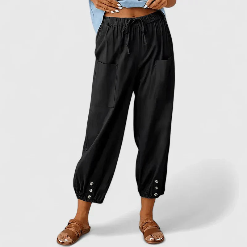 Jolie | Raffinierte Hose mit weitem Bein