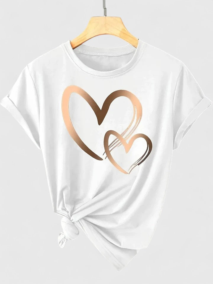 Ivanelle | Bequemes T-Shirt mit kurzen Ärmeln
