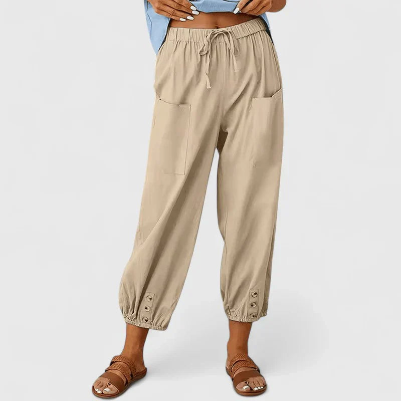 Jolie | Raffinierte Hose mit weitem Bein
