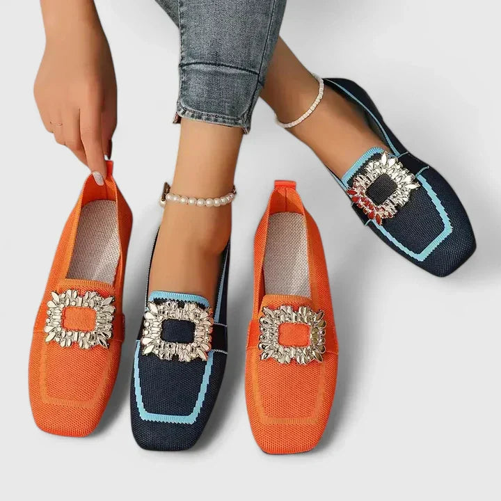 Elara™ | Eleganckie Ortopedyczne Mokasyny
