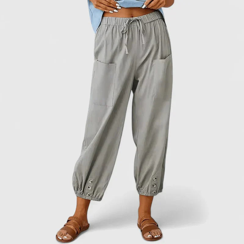 Jolie | Raffinierte Hose mit weitem Bein